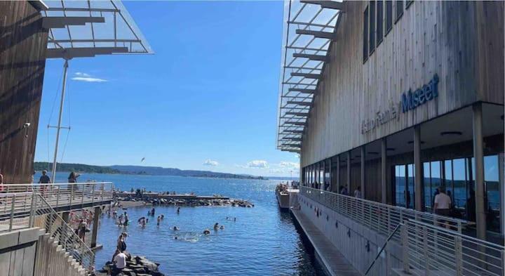 Exclusive Apartment, Sea View To Oslo Fjord, Located On Water In Oslo Center Exterior foto